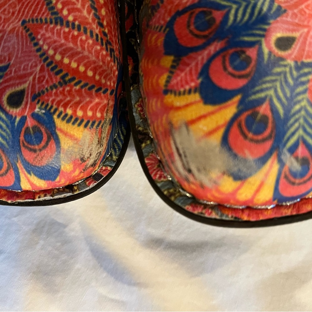 Alegria Women's Colorful Mary Jane Shoes Size 39 AS IS - Picture 9 of 12